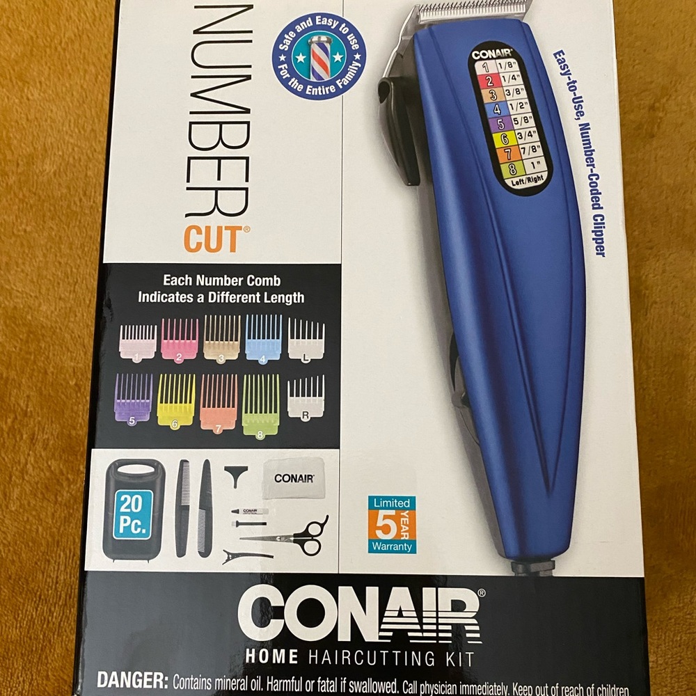 Conair home hair cutting kit
